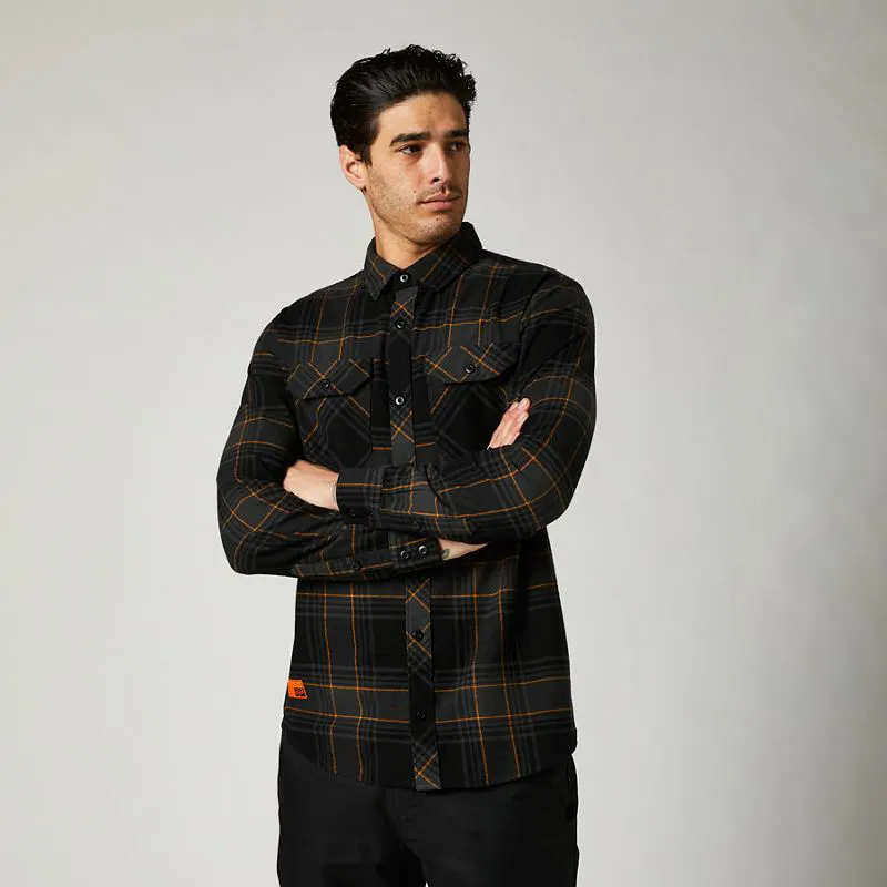 Fox Traildust Flannel Black